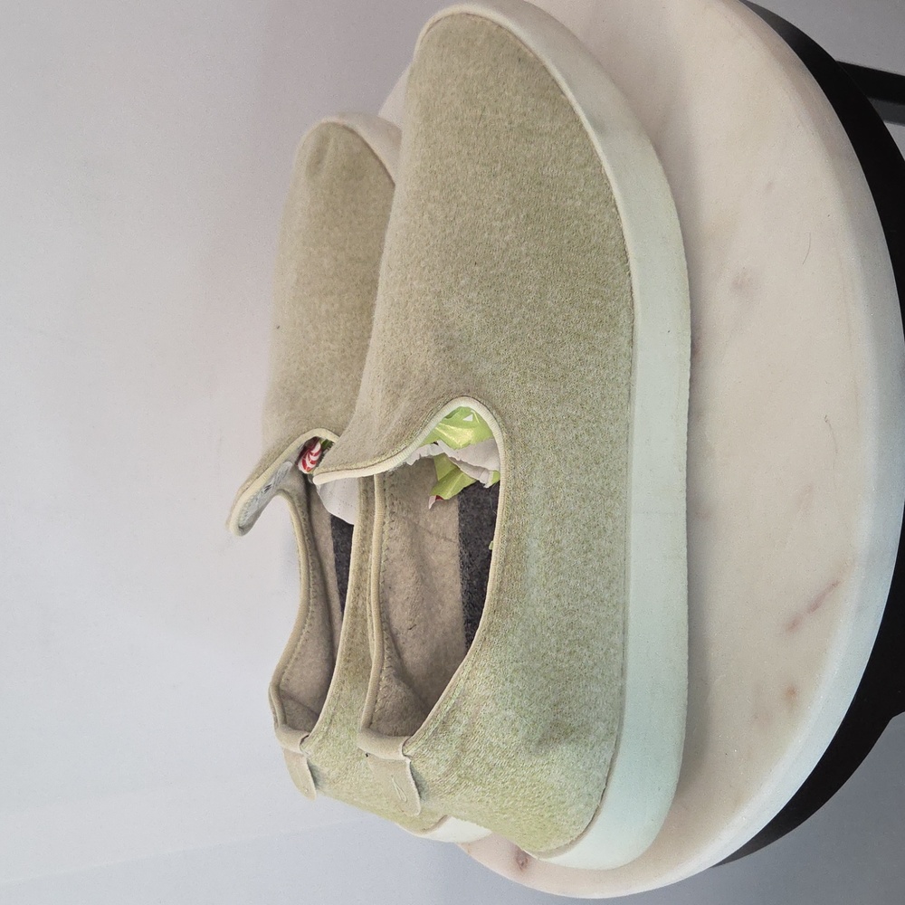 Allbirds Mist Green Slip-On Merino Shoes Size 7.5 - Picture 3 of 7